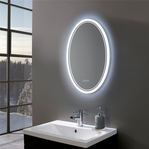 Oval led bathroom - led,