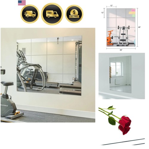Home gym mirrors inch x - mirrors,